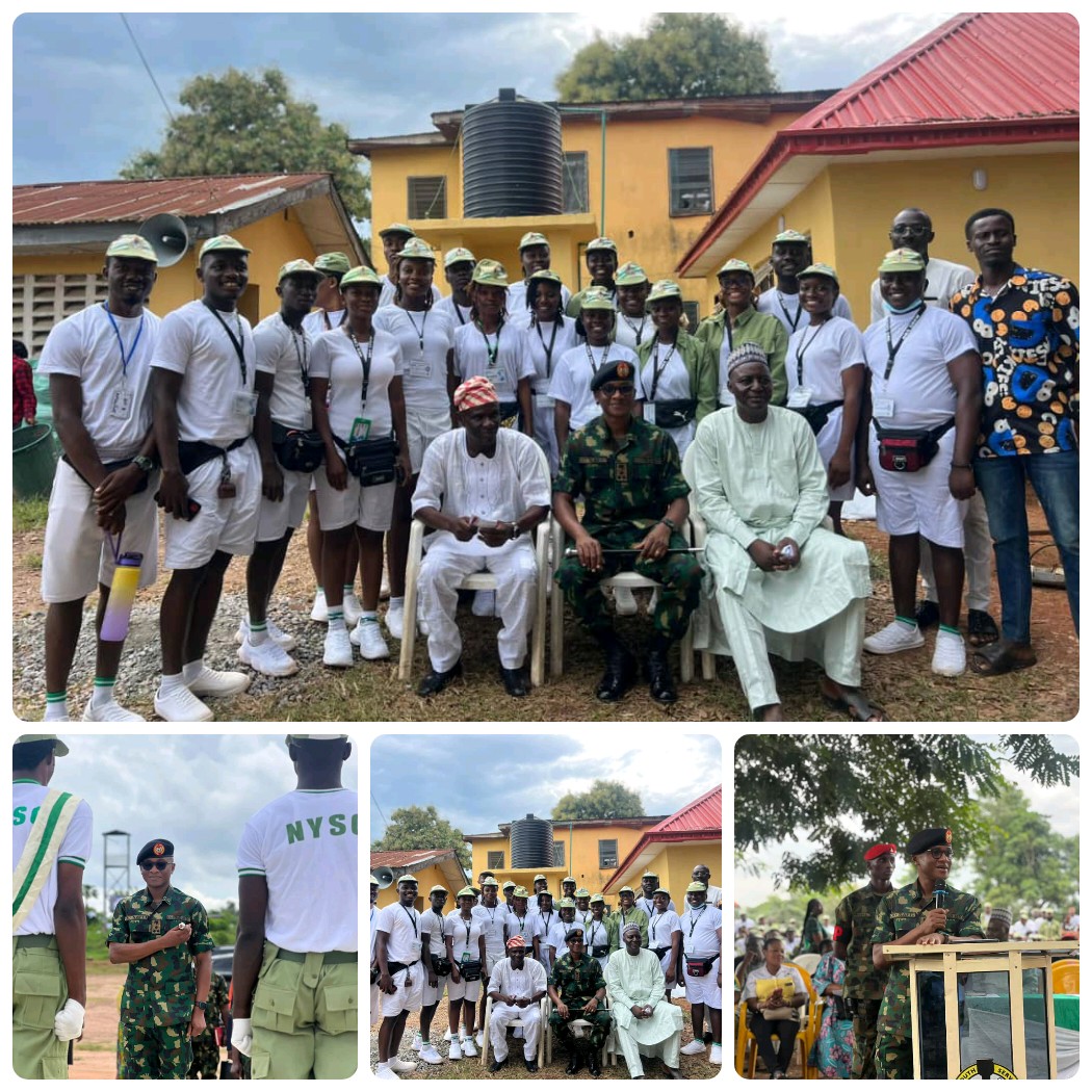 NYSC DG Visits Corps Members In Ekiti, Restates Commitment to their Well-Being